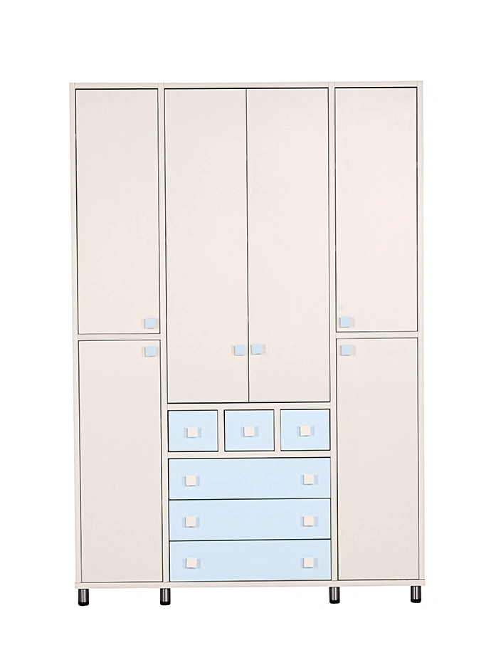 ארון ילדים מיכל 4 דלתות | צבע שמנת